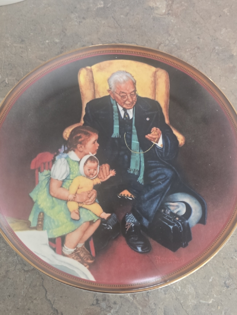 Norman Rockwell Plates